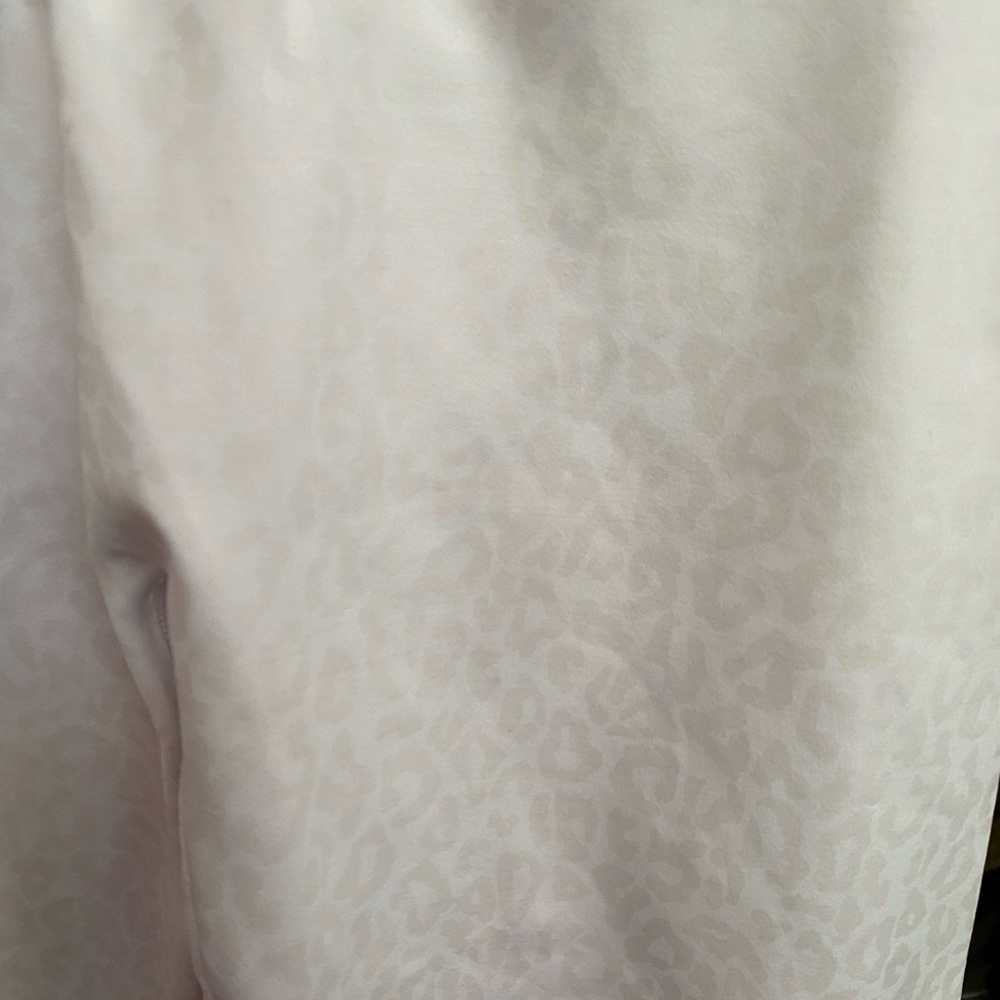 Buffbunny Rebel Leggings White Leopard Print Size Medium - Picture 4 of 9